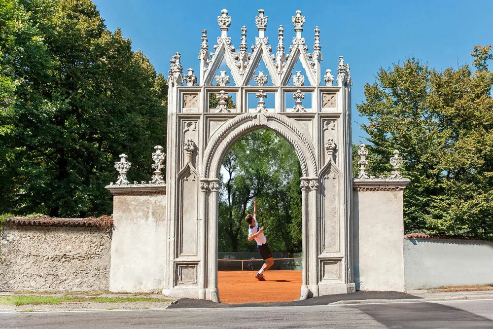 Il Villa Reale Tennis nei giardini della Reggia di Monza